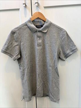 J.Lindeberg Tour Tech Regular Fit Polo Gray Polo Shirt